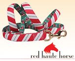 Red Haute Horse Peppermint Stick Lead Line