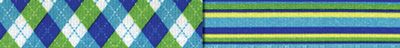 High Fashion Horse Argyle with Stripes Lead Rope