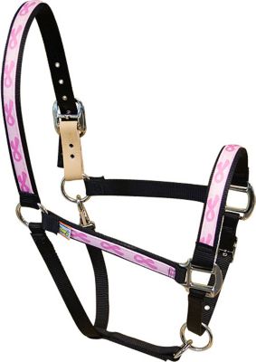 Equine Elite Breast Cancer Pink Breakaway Halter