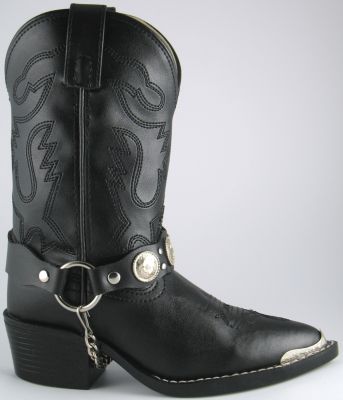 Smoky Mountain Youth/Teen Concho Harness Boots