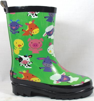 Smoky Mountain Kids Barnyard Rubber Boots