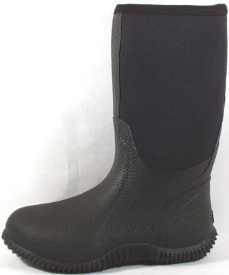 Smoky Mountain Youth/Teen Black Amphibian12" Boots