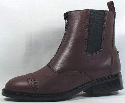 Smoky Mountain Kids Leather Zipper Riding Boots