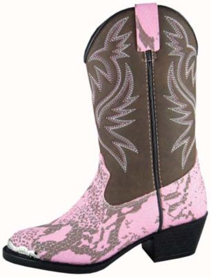 Smoky Mountain Youth/Teen Cody Snake Print Boots Best Price