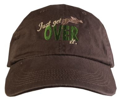 Stirrups Adult Just Get Over It Adult Cap