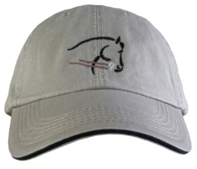 Stirrups Adult Horse Head Ball Cap