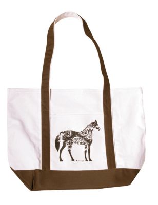 Stirrups Fabric Horse Boat Bag (SC00408R)