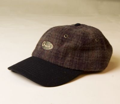 Stirrups Adult Green Plaid Bit in Oval Wool Cap Best Price