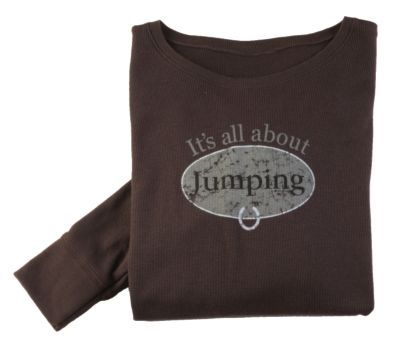 Stirrups Ladies All About Jumping Thermal Tee Shirt