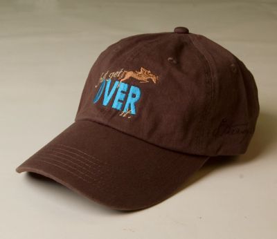 Stirrups Adult Just Get Over It Embroidered Ball Cap Best Price