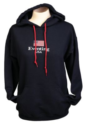 Stirrups Adult Flag Eventing Hoodie