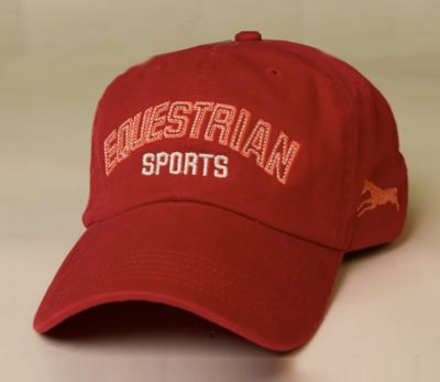 Stirrups Adult Equestrian Sports Embroidered Ball Cap Best Price