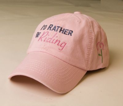 Stirrups Adult I'd Rather Be Riding Ball Cap Best Price
