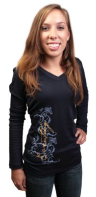 Stirrups Junior Eventing Filly-gree Long Sleeve Tee Shirt
