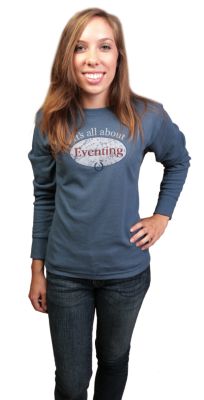 Stirrups Ladies All About Eventing Thermal Tee Shirt