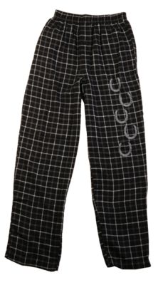 Stirrups Adult Horseshoe Flannel Pants