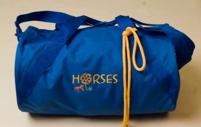 Stirrups Horse Flower Duffle Bag Best Price
