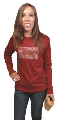 Stirrups Ladies Horses Prayer Long Sleeve Tee Shirt