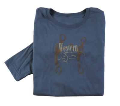 Stirrups Junior Western Bit Long Sleeve Tee Shirt