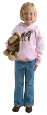 Stirrups Youth Applique Pony Hoodie