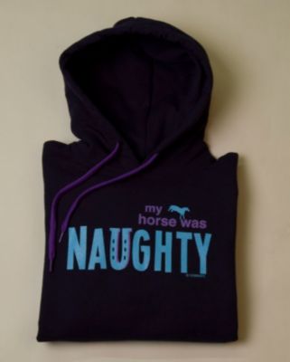 Stirrups Adult Naughty Horse Hoodie Best Price