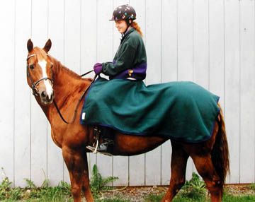 Saratoga Horseworks Fleece Riding Blanket