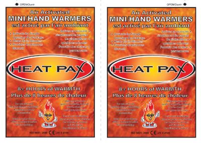 Techniche HeatPax Air Activated Mini/Hand Warmer Multi-Packs Best Price