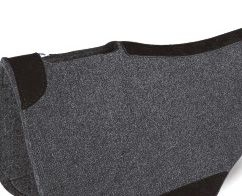 Tucker Round Felt Contour Cut Out Western Saddle Pad