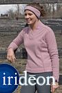 Irideon Ladies Polartec MicroFleece Vee Neck Shirt