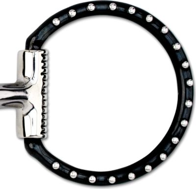 Myler Black Steel Western Dee Ring Bit
