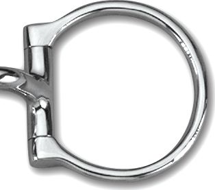Myler Western Dee Ring Bit