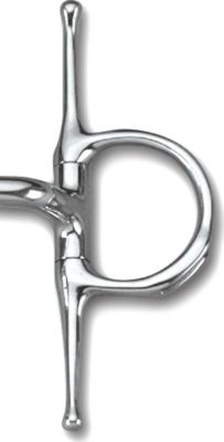 Myler Full Cheek Bit with Hooks