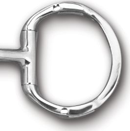 Myler Eggbutt Bits with Hooks