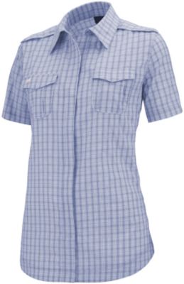 Irideon Ladies Cavalla Short Sleeve Plus Size Snap Shirt
