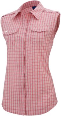 Irideon Ladies Sleeveless Cavalla Snap Shirt