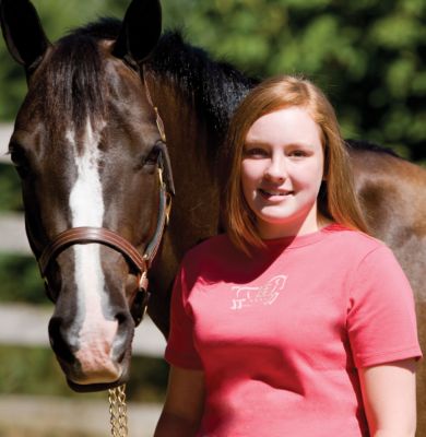 Irideon Ladies Symbol Horse Tee Shirt