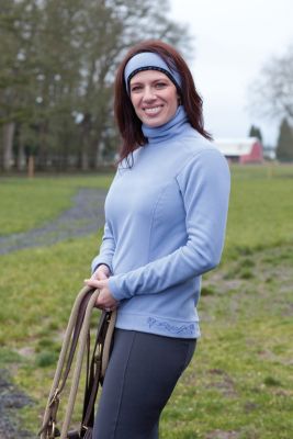  Irideon Ladies Microfleece Turtleneck 