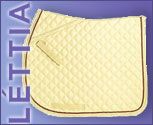 Lettia Cotton Quilted Saddle Pad