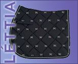 Lettia Embroidered Saddle Pads