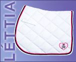 Lettia Skull Patch All Purpose Saddle Pad