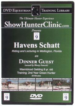DVD Equestrian Video Library Show Hunter Havens Schatt on Dinner Guest
