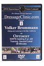 DVD Equestrian Video Library Dressage Volker Brommann on Optimist