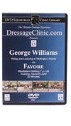 DVD Equestrian Video Library Dressage George Williams on Favore