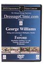 DVD Equestrian Video Library Dressage George Williams on Favore