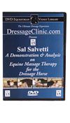 DVD Equestrian Video Library Dressage Sal Salvetti Massage Therapy