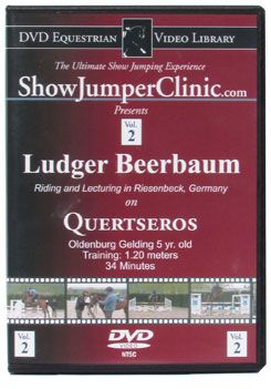 DVD Equestrian Video Library Show Jumping Ludger Beerbaum on Quertseros