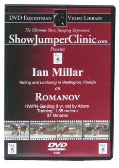 DVD Equestrian Video Library Show Jumping Ian Millar on Romanov