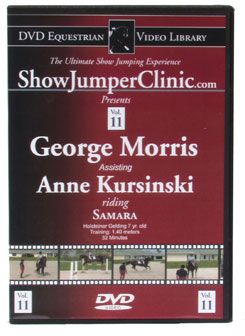 DVD Equestrian Video Library Show Jumping George Morris w/ Anne Kursinski on Samara