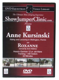 DVD Equestrian Video Library Show Jumping Anne Kursinski on Roxanne