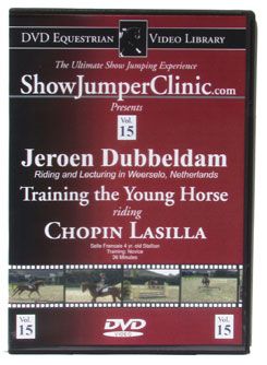 DVD Equestrian Video Library Show Jumping Jeroen Dubbeldam-Training Young Horse